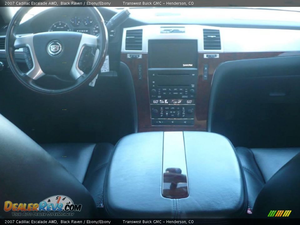 2007 Cadillac Escalade AWD Black Raven / Ebony/Ebony Photo #11