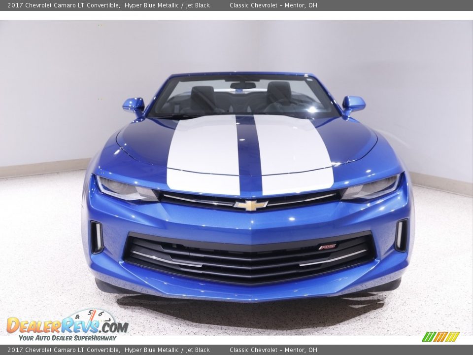 2017 Chevrolet Camaro LT Convertible Hyper Blue Metallic / Jet Black Photo #3