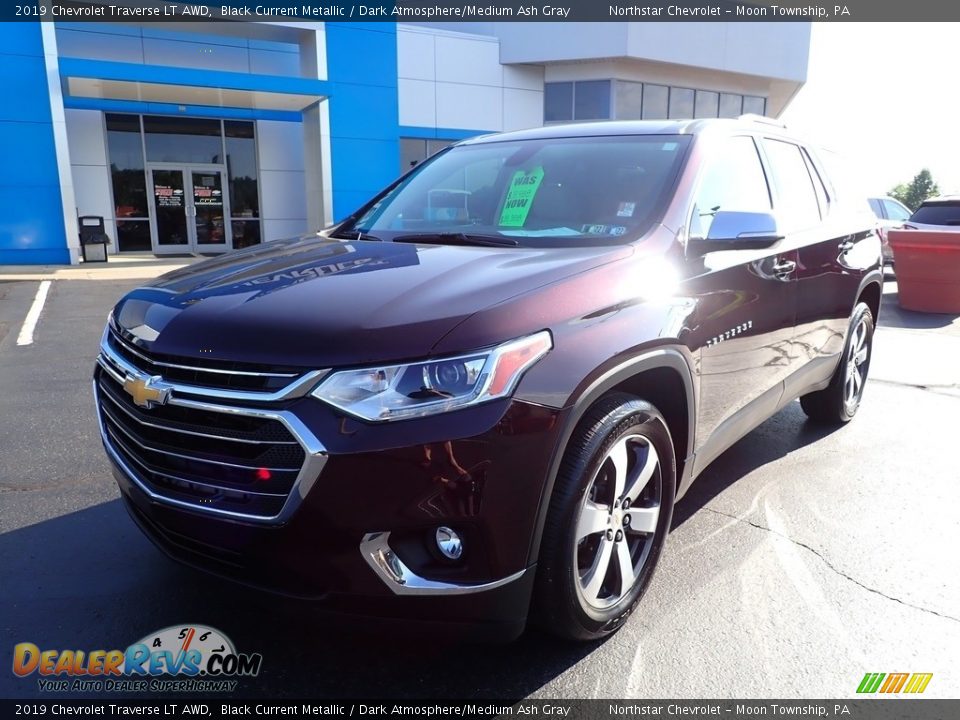 2019 Chevrolet Traverse LT AWD Black Current Metallic / Dark Atmosphere/Medium Ash Gray Photo #2