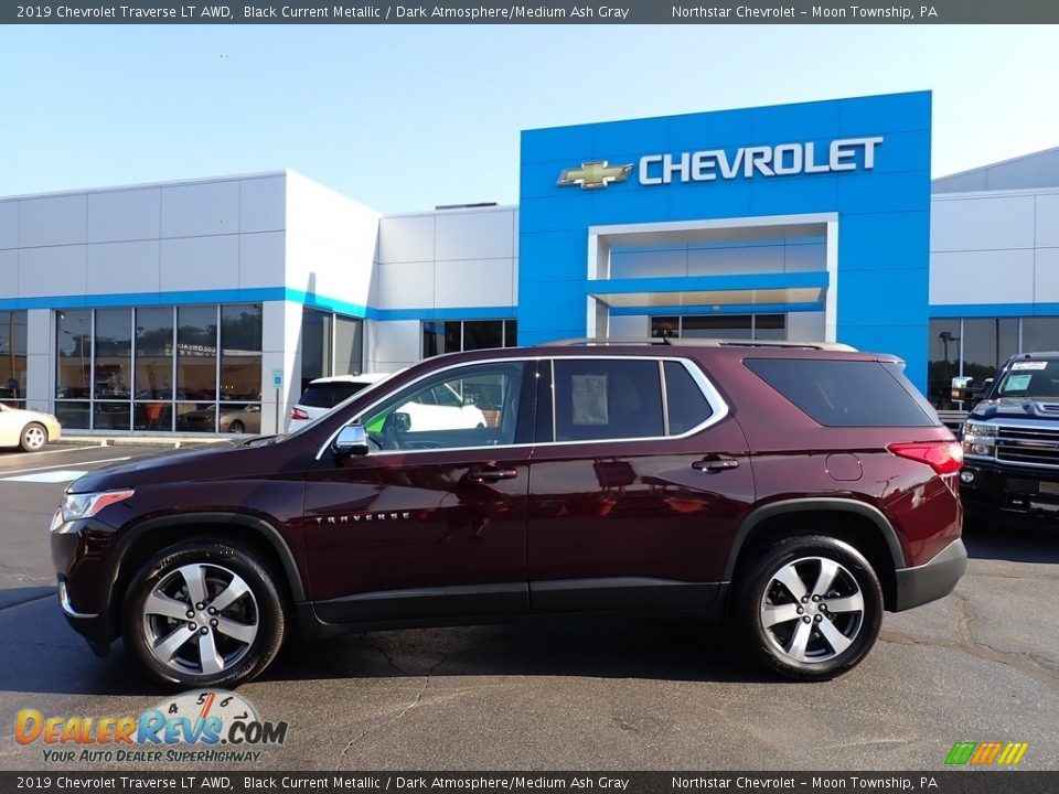 2019 Chevrolet Traverse LT AWD Black Current Metallic / Dark Atmosphere/Medium Ash Gray Photo #3