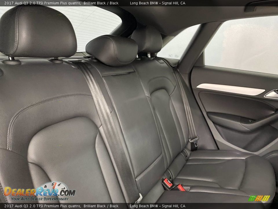 Rear Seat of 2017 Audi Q3 2.0 TFSI Premium Plus quattro Photo #35