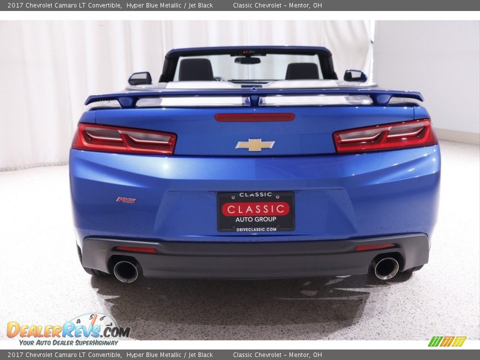 2017 Chevrolet Camaro LT Convertible Hyper Blue Metallic / Jet Black Photo #19