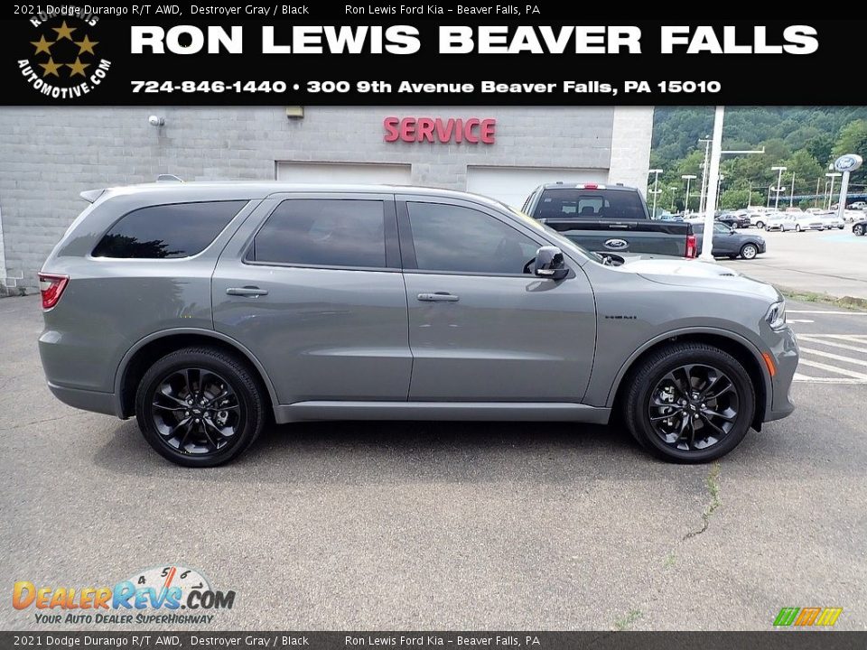 2021 Dodge Durango R/T AWD Destroyer Gray / Black Photo #1