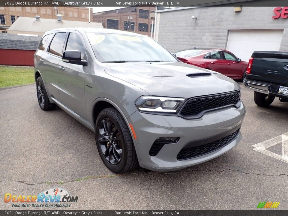 2021 Dodge Durango R/T AWD Destroyer Gray / Black Photo #3