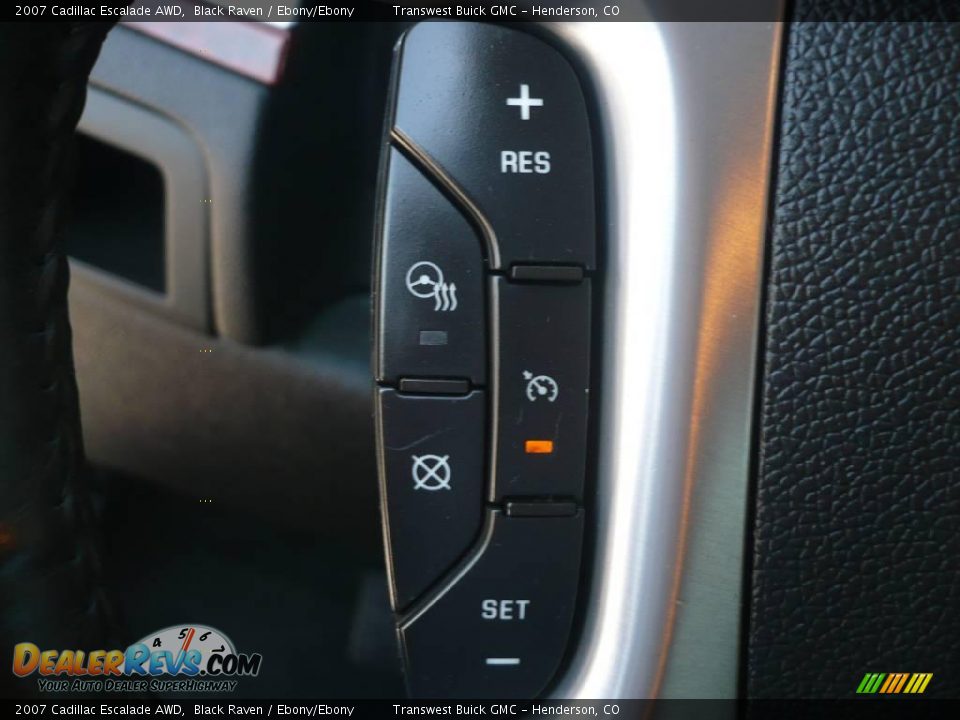 2007 Cadillac Escalade AWD Black Raven / Ebony/Ebony Photo #16