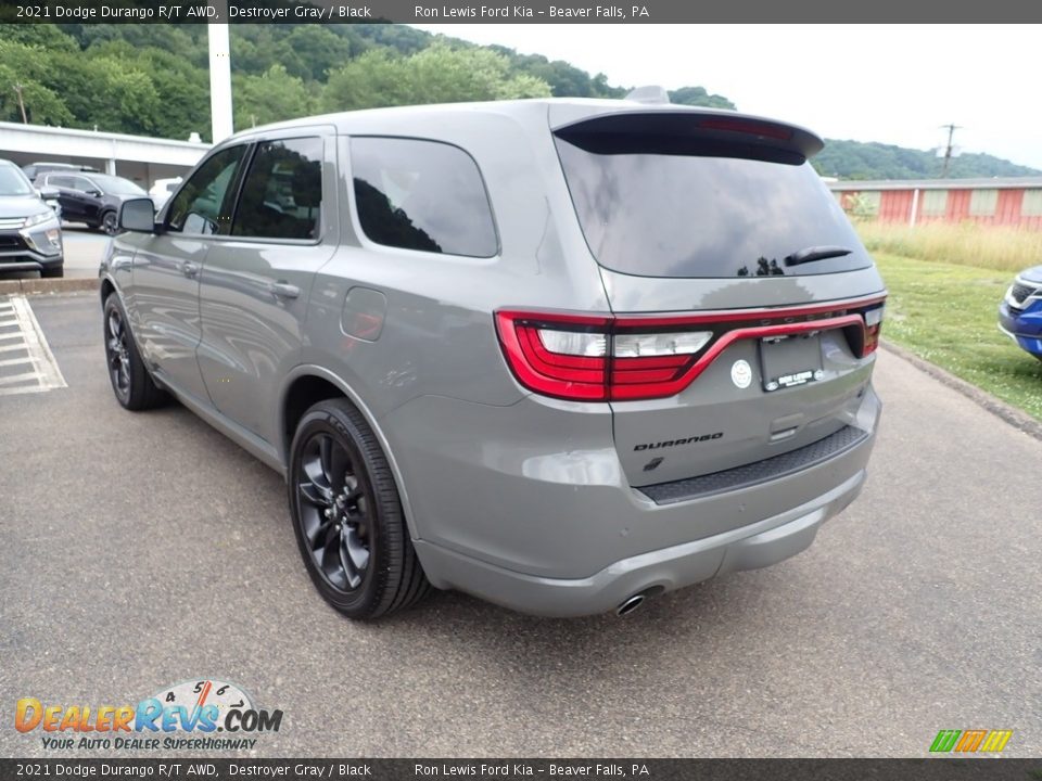 2021 Dodge Durango R/T AWD Destroyer Gray / Black Photo #7