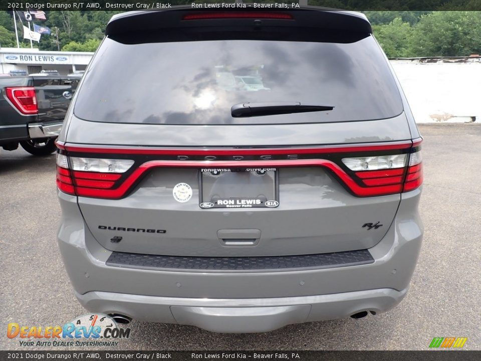 2021 Dodge Durango R/T AWD Destroyer Gray / Black Photo #8