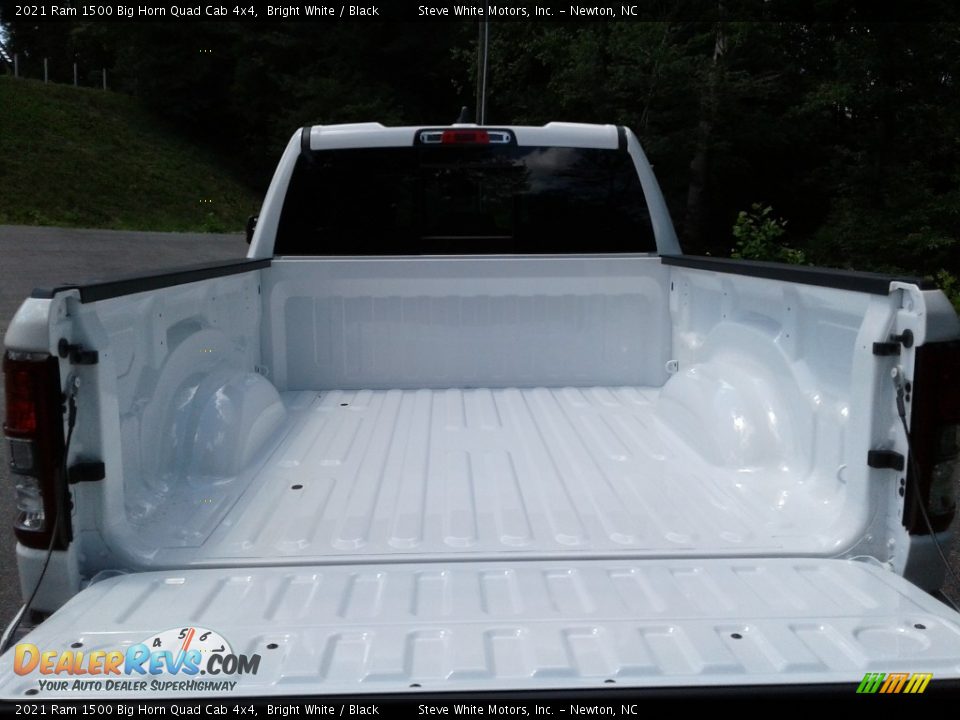 2021 Ram 1500 Big Horn Quad Cab 4x4 Bright White / Black Photo #8