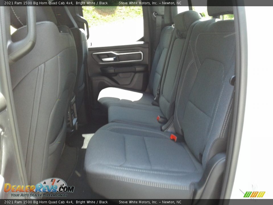 2021 Ram 1500 Big Horn Quad Cab 4x4 Bright White / Black Photo #14