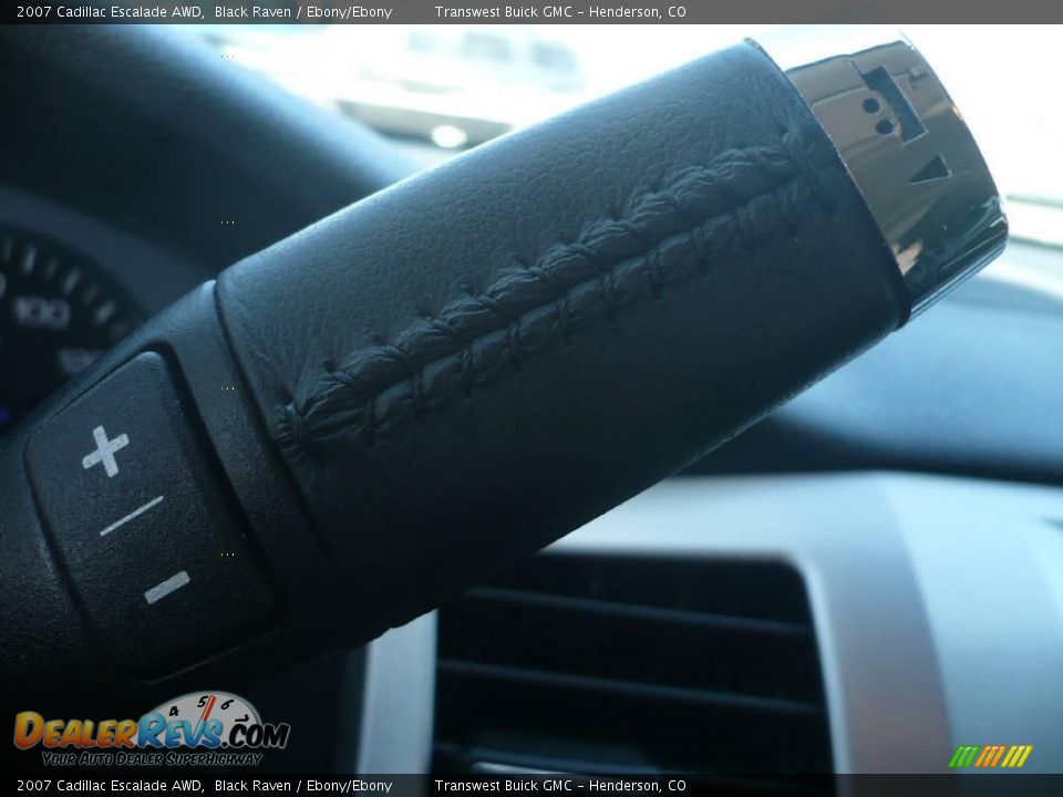2007 Cadillac Escalade AWD Black Raven / Ebony/Ebony Photo #18