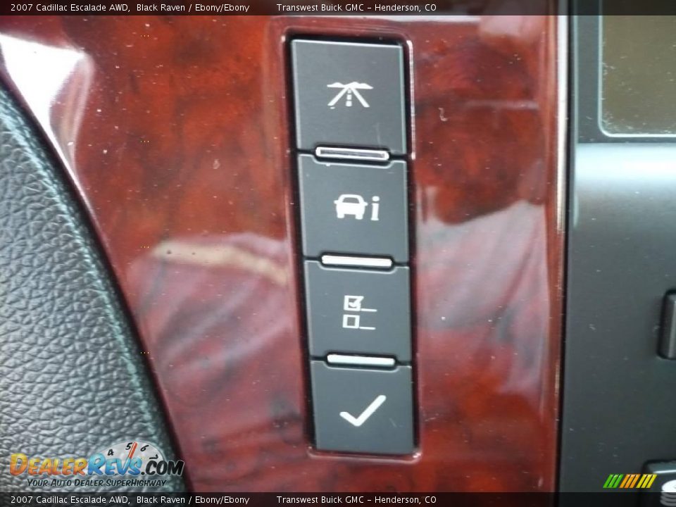 2007 Cadillac Escalade AWD Black Raven / Ebony/Ebony Photo #19