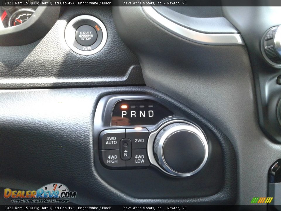 2021 Ram 1500 Big Horn Quad Cab 4x4 Bright White / Black Photo #22
