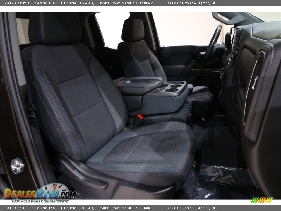 2019 Chevrolet Silverado 1500 LT Double Cab 4WD Havana Brown Metallic / Jet Black Photo #14