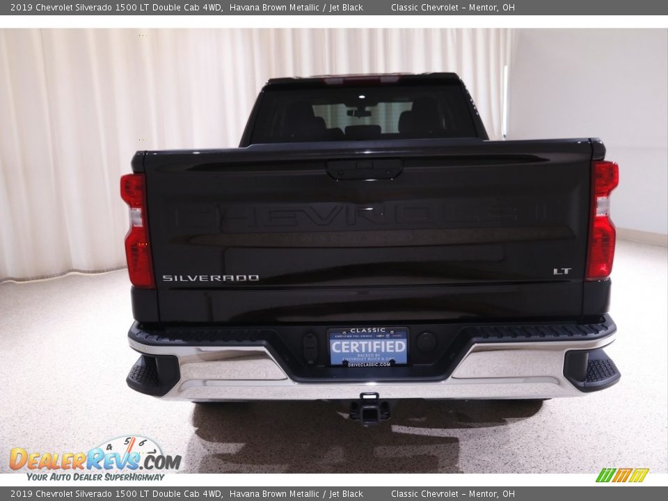 2019 Chevrolet Silverado 1500 LT Double Cab 4WD Havana Brown Metallic / Jet Black Photo #17