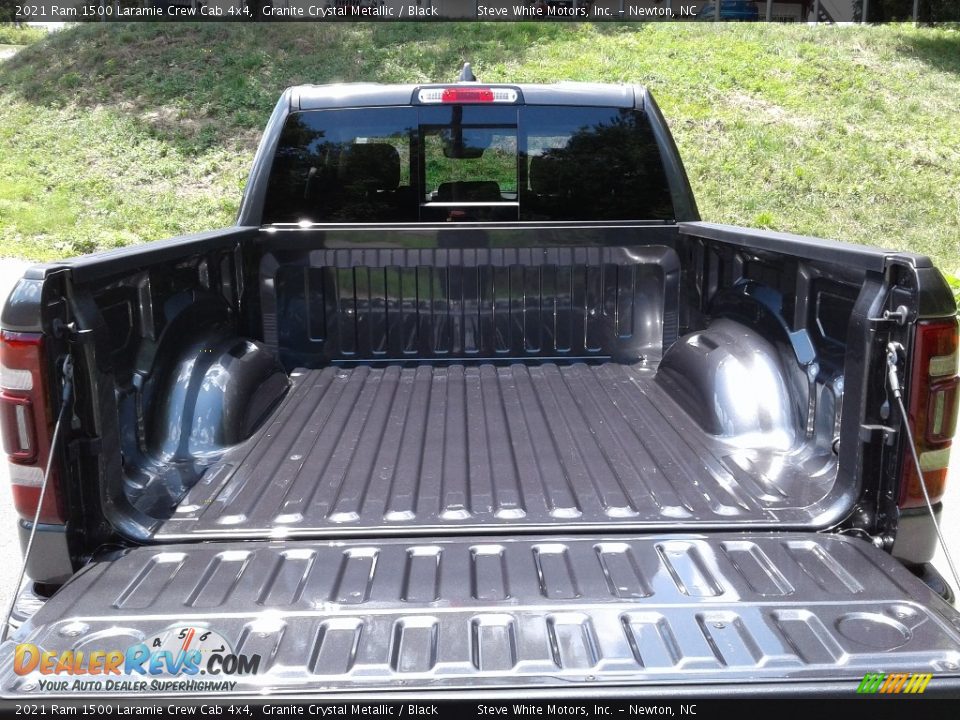 2021 Ram 1500 Laramie Crew Cab 4x4 Granite Crystal Metallic / Black Photo #8