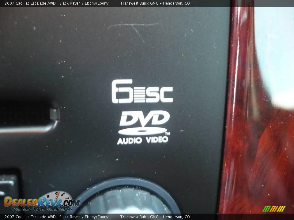 2007 Cadillac Escalade AWD Black Raven / Ebony/Ebony Photo #24