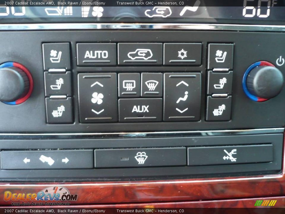 2007 Cadillac Escalade AWD Black Raven / Ebony/Ebony Photo #26