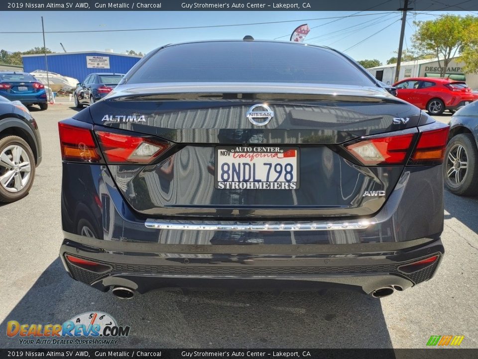 2019 Nissan Altima SV AWD Gun Metallic / Charcoal Photo #5