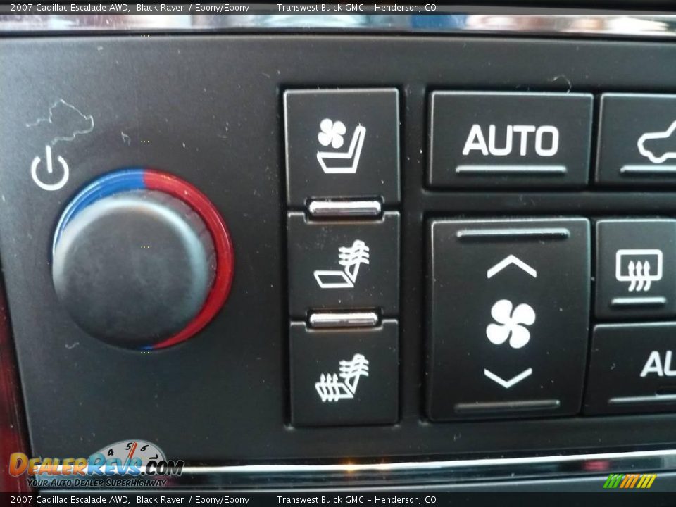 2007 Cadillac Escalade AWD Black Raven / Ebony/Ebony Photo #27