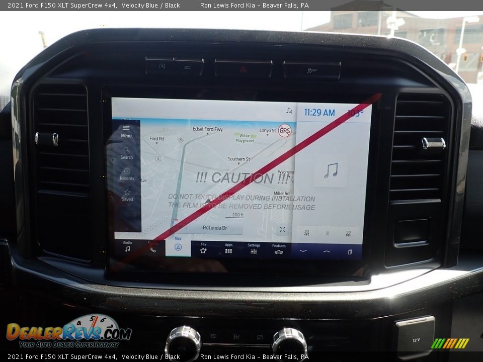 2021 Ford F150 XLT SuperCrew 4x4 Velocity Blue / Black Photo #17