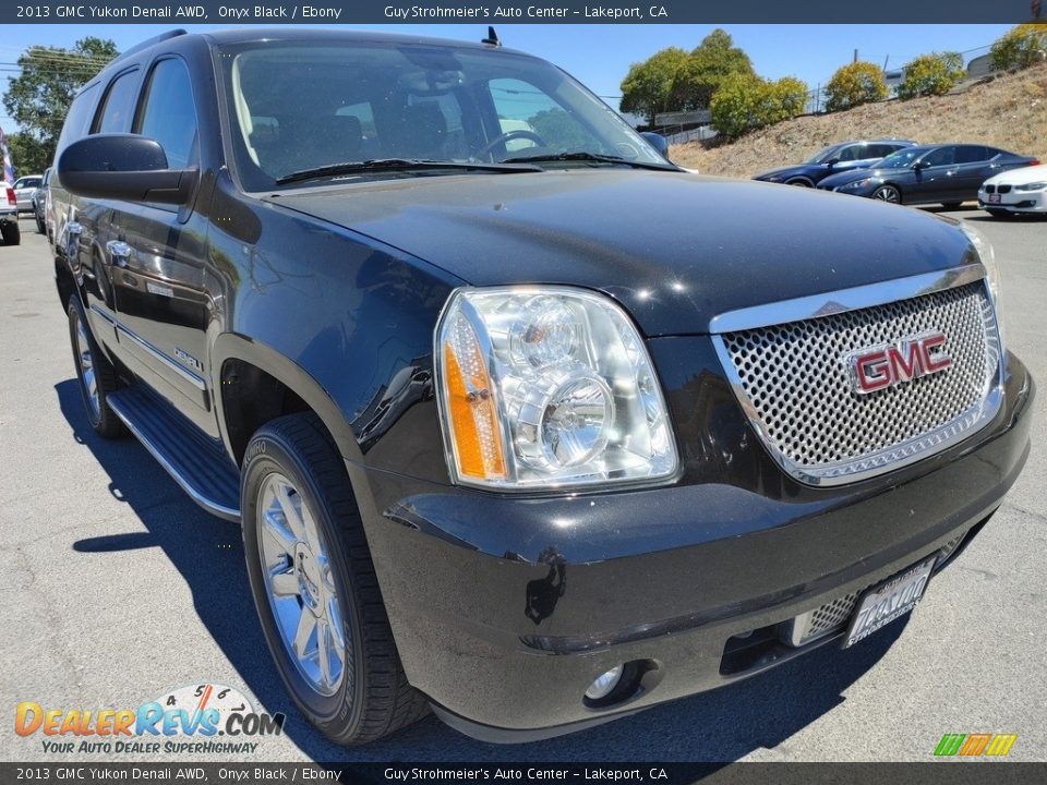 2013 GMC Yukon Denali AWD Onyx Black / Ebony Photo #1