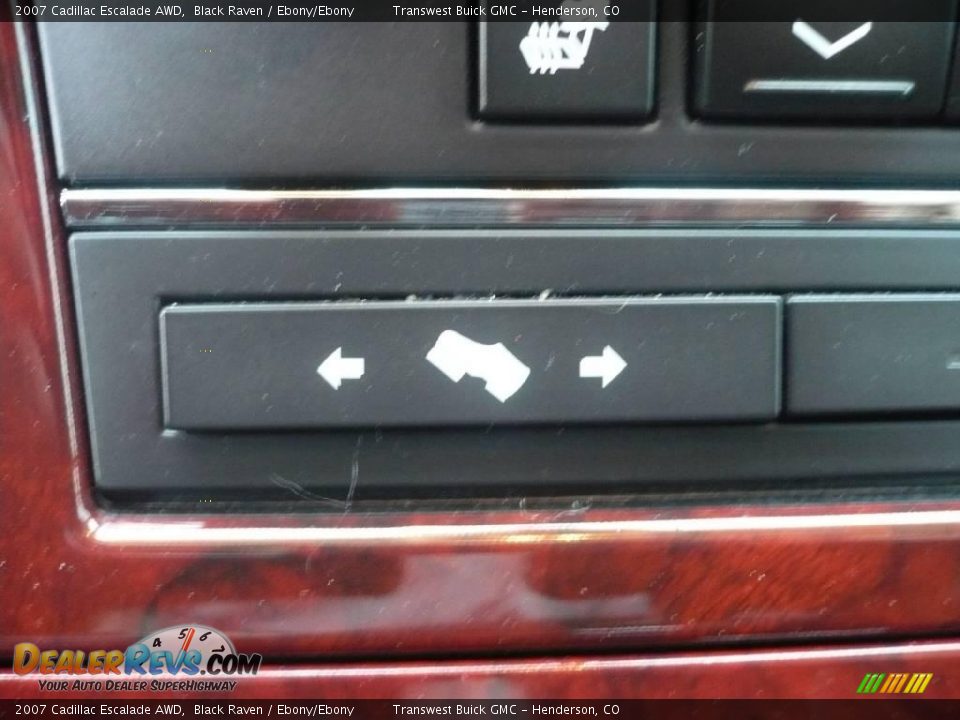 2007 Cadillac Escalade AWD Black Raven / Ebony/Ebony Photo #28
