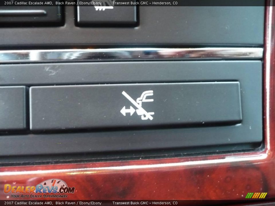 2007 Cadillac Escalade AWD Black Raven / Ebony/Ebony Photo #29