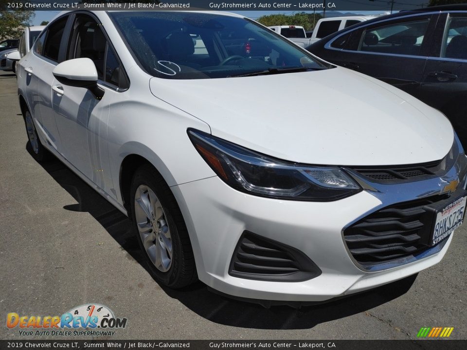 2019 Chevrolet Cruze LT Summit White / Jet Black/­Galvanized Photo #1