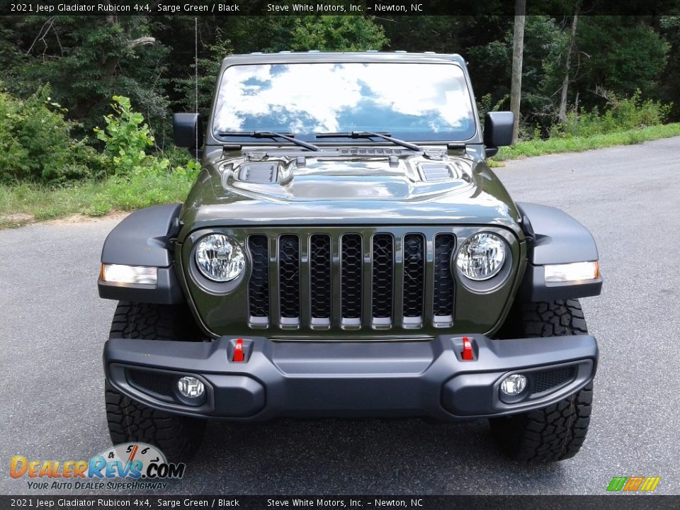 2021 Jeep Gladiator Rubicon 4x4 Sarge Green / Black Photo #3