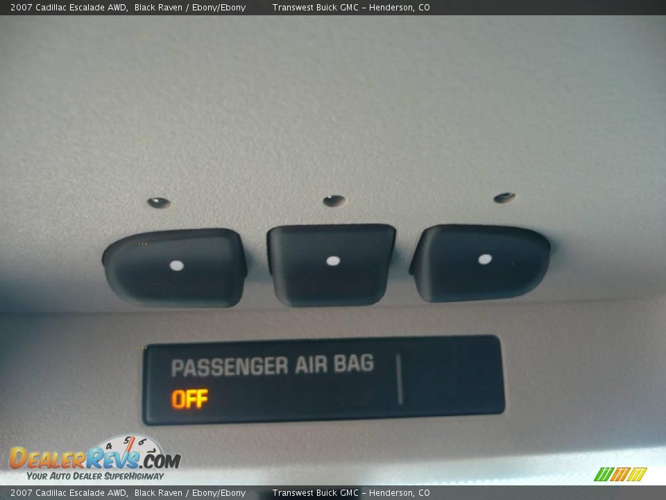 2007 Cadillac Escalade AWD Black Raven / Ebony/Ebony Photo #30