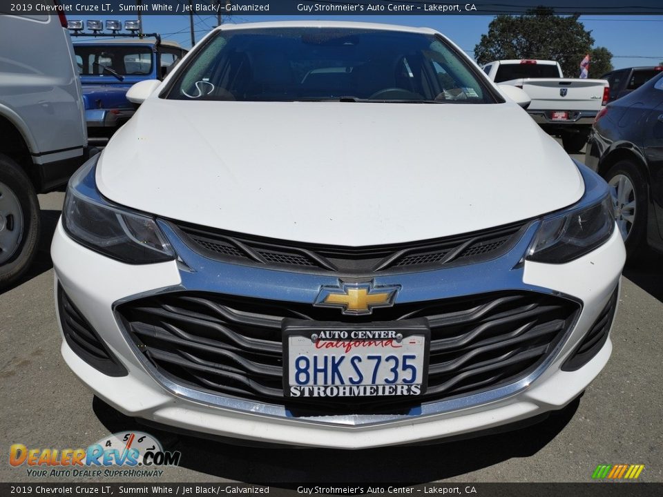2019 Chevrolet Cruze LT Summit White / Jet Black/­Galvanized Photo #2