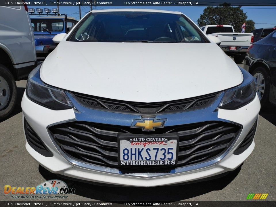 2019 Chevrolet Cruze LT Summit White / Jet Black/­Galvanized Photo #2