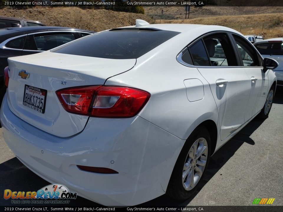 2019 Chevrolet Cruze LT Summit White / Jet Black/­Galvanized Photo #4