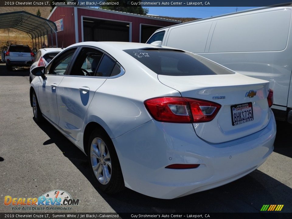 2019 Chevrolet Cruze LT Summit White / Jet Black/­Galvanized Photo #6