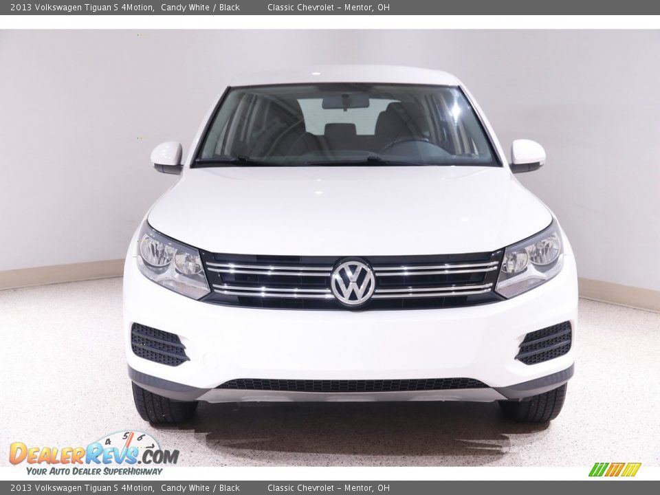 2013 Volkswagen Tiguan S 4Motion Candy White / Black Photo #2