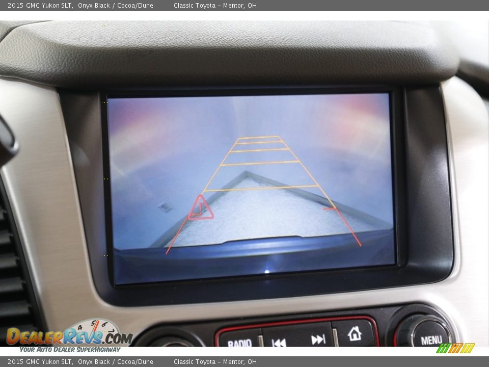 2015 GMC Yukon SLT Onyx Black / Cocoa/Dune Photo #13