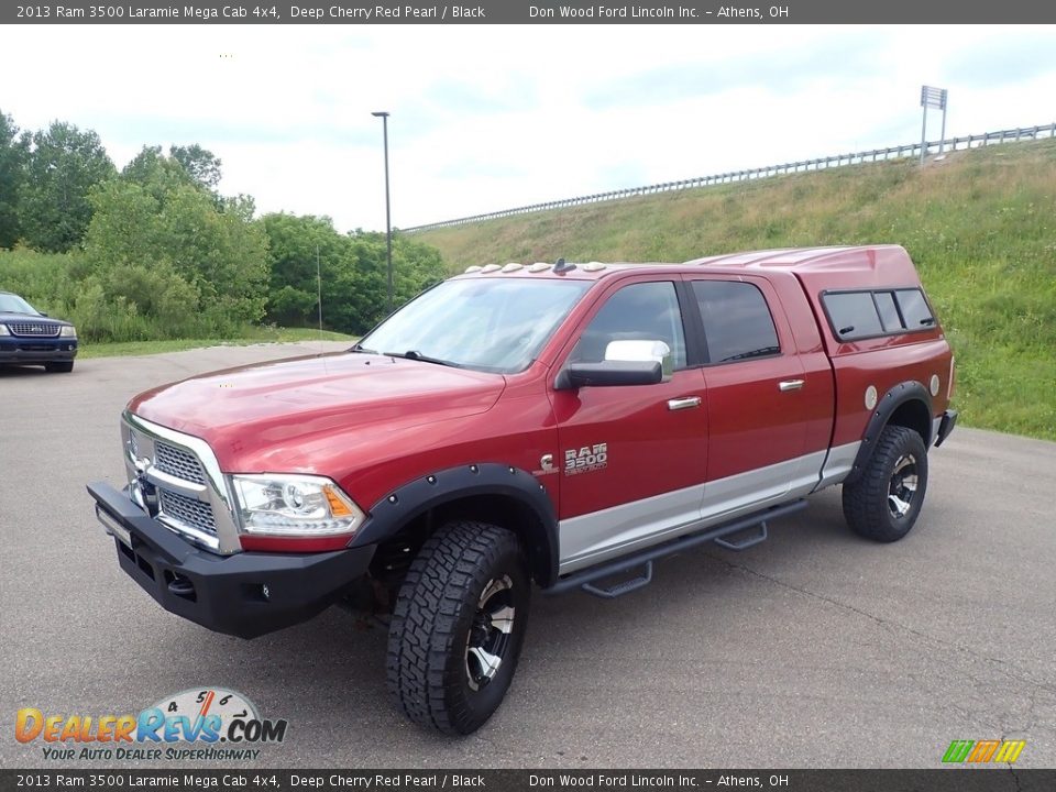 Front 3/4 View of 2013 Ram 3500 Laramie Mega Cab 4x4 Photo #9