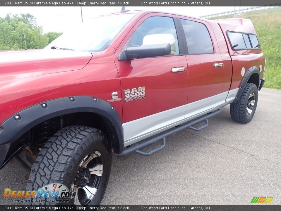Deep Cherry Red Pearl 2013 Ram 3500 Laramie Mega Cab 4x4 Photo #10