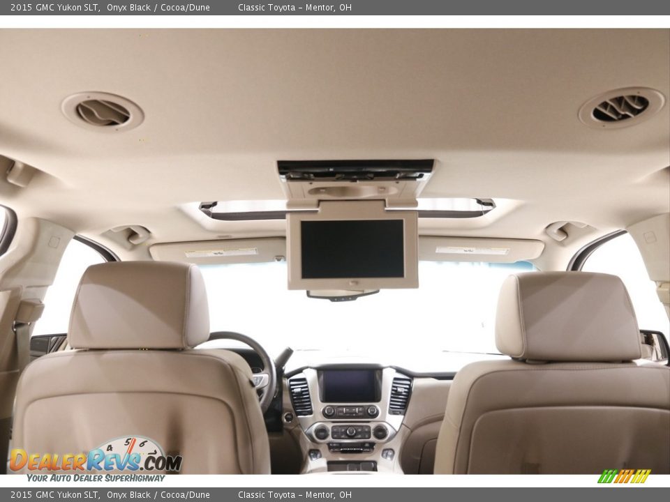 2015 GMC Yukon SLT Onyx Black / Cocoa/Dune Photo #20