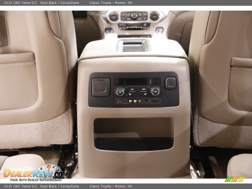 2015 GMC Yukon SLT Onyx Black / Cocoa/Dune Photo #21
