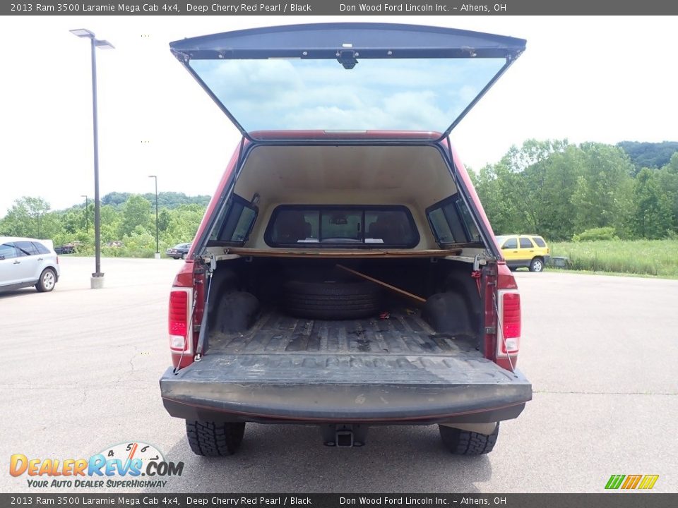 2013 Ram 3500 Laramie Mega Cab 4x4 Deep Cherry Red Pearl / Black Photo #15