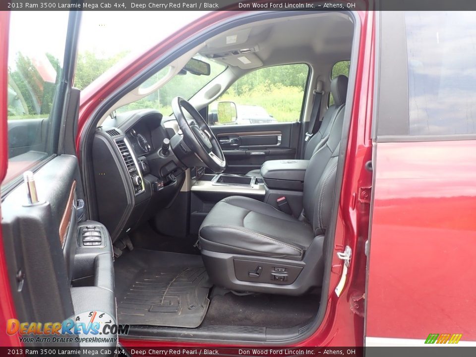 Front Seat of 2013 Ram 3500 Laramie Mega Cab 4x4 Photo #22