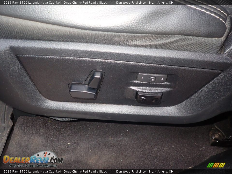 Front Seat of 2013 Ram 3500 Laramie Mega Cab 4x4 Photo #23