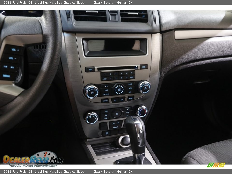 2012 Ford Fusion SE Steel Blue Metallic / Charcoal Black Photo #9