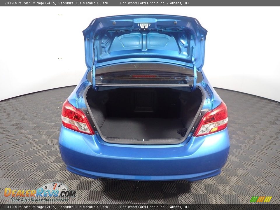2019 Mitsubishi Mirage G4 ES Sapphire Blue Metallic / Black Photo #14