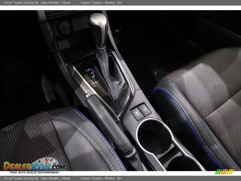 2018 Toyota Corolla SE Slate Metallic / Black Photo #12