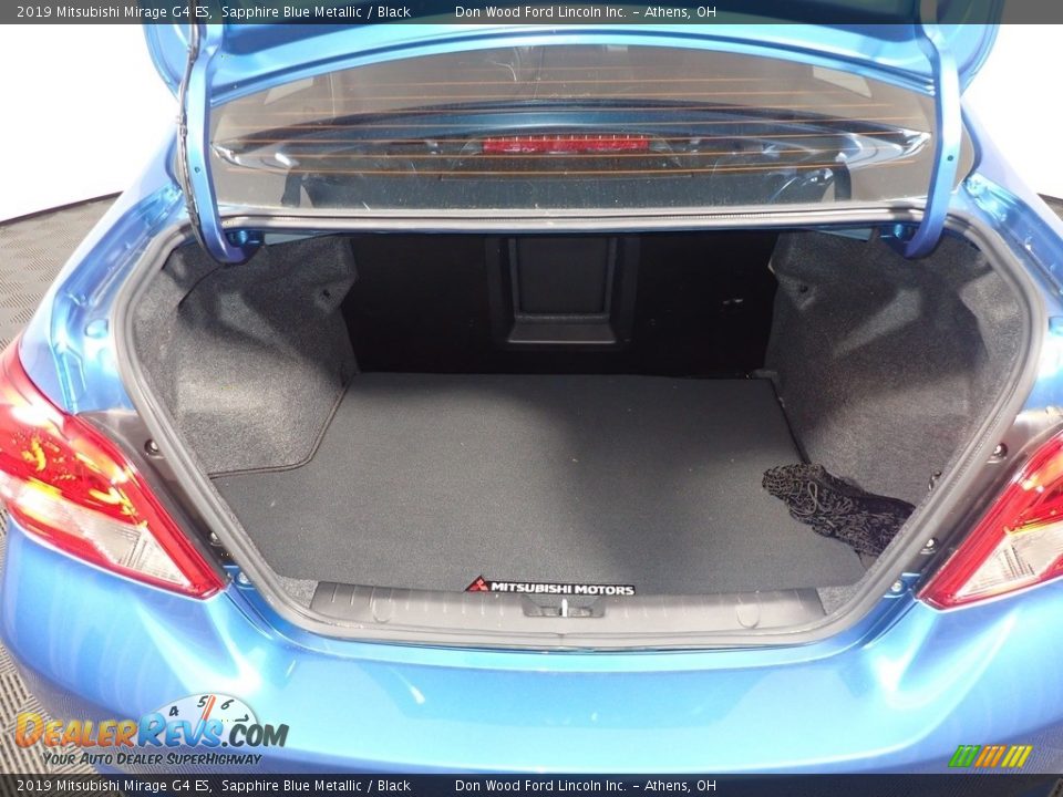 2019 Mitsubishi Mirage G4 ES Sapphire Blue Metallic / Black Photo #15
