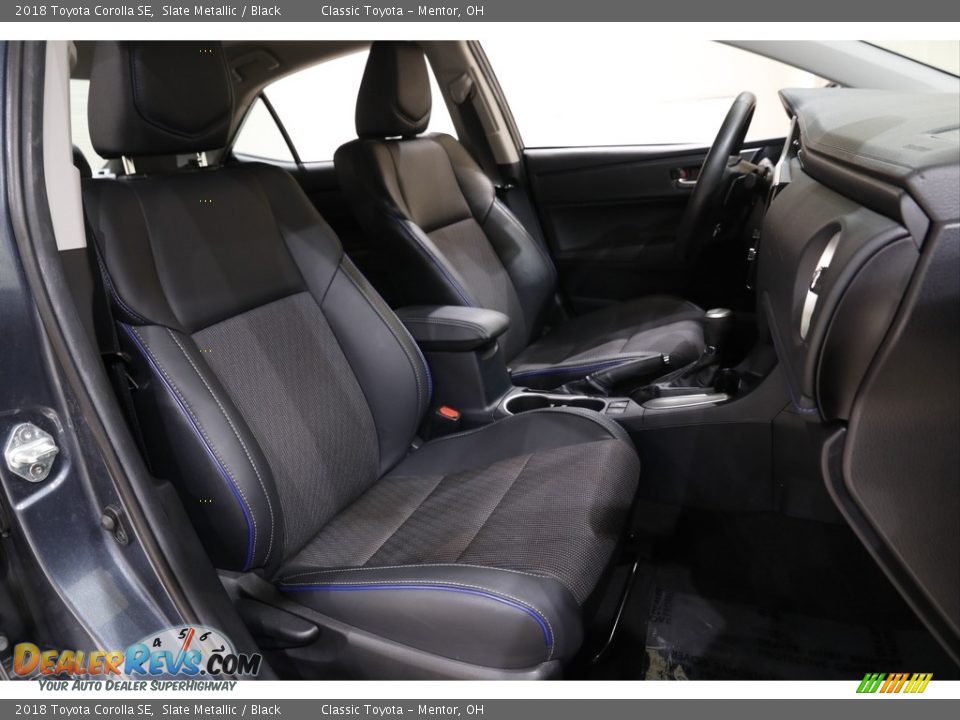 2018 Toyota Corolla SE Slate Metallic / Black Photo #13