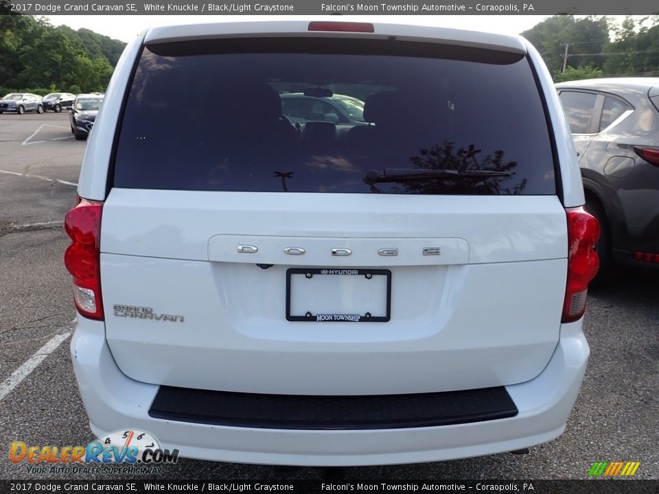 2017 Dodge Grand Caravan SE White Knuckle / Black/Light Graystone Photo #3