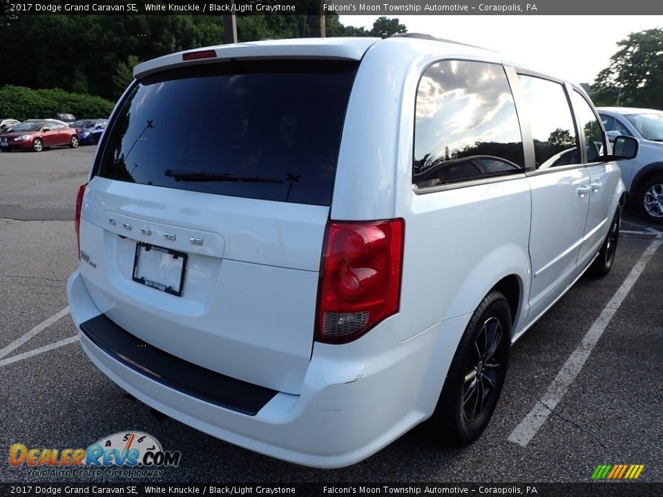 2017 Dodge Grand Caravan SE White Knuckle / Black/Light Graystone Photo #4